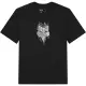T-shirt Femme Fox Bark Tech Noir
