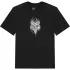 T-shirt Femme Fox Bark Tech Noir