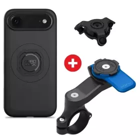 Pack Quad Lock Coque iPhone Air + Réducteur de Vibration + Support Guidon