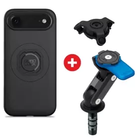 Pack Quad Lock Coque iPhone Air + Réducteur de Vibration + Support Fourche