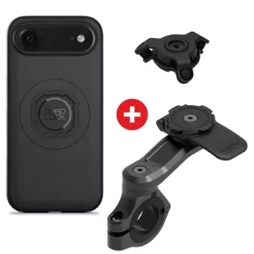 Pack Quad Lock Coque iPhone Air + Réducteur de Vibration + Support Guidon Pro
