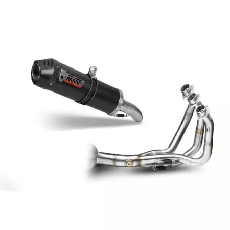 Ligne complète MIVV Oval carbone/casquette carbone Pour Yamaha MT-09