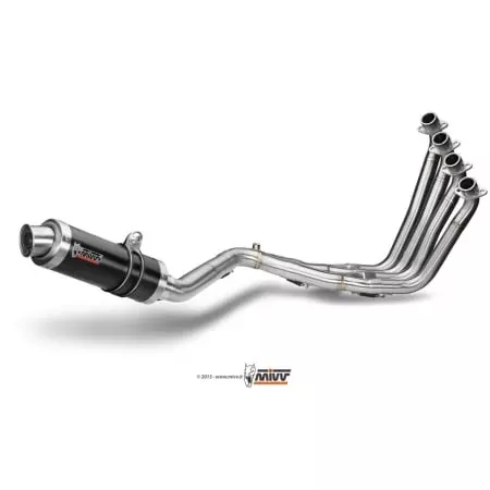 Ligne complète MIVV GP acier noir Pour Honda CBR650F - Echappement moto MIVV