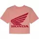 T-shirt Femme Fox X Honda Baby Rose Pale
