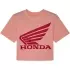 T-shirt Femme Fox X Honda Baby Rose Pale