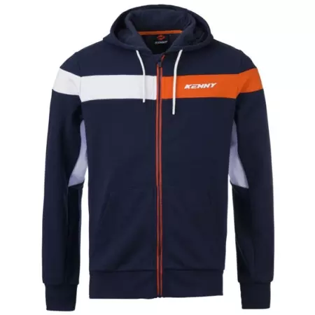 Sweat Enfant Kenny Racing Bleu Blanc Orange