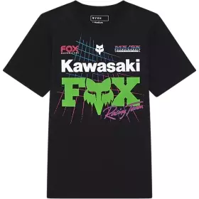 T-shirt Enfant Fox Kawasaki Noir