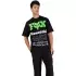 T-shirt Fox Oversized Kawasaki Noir