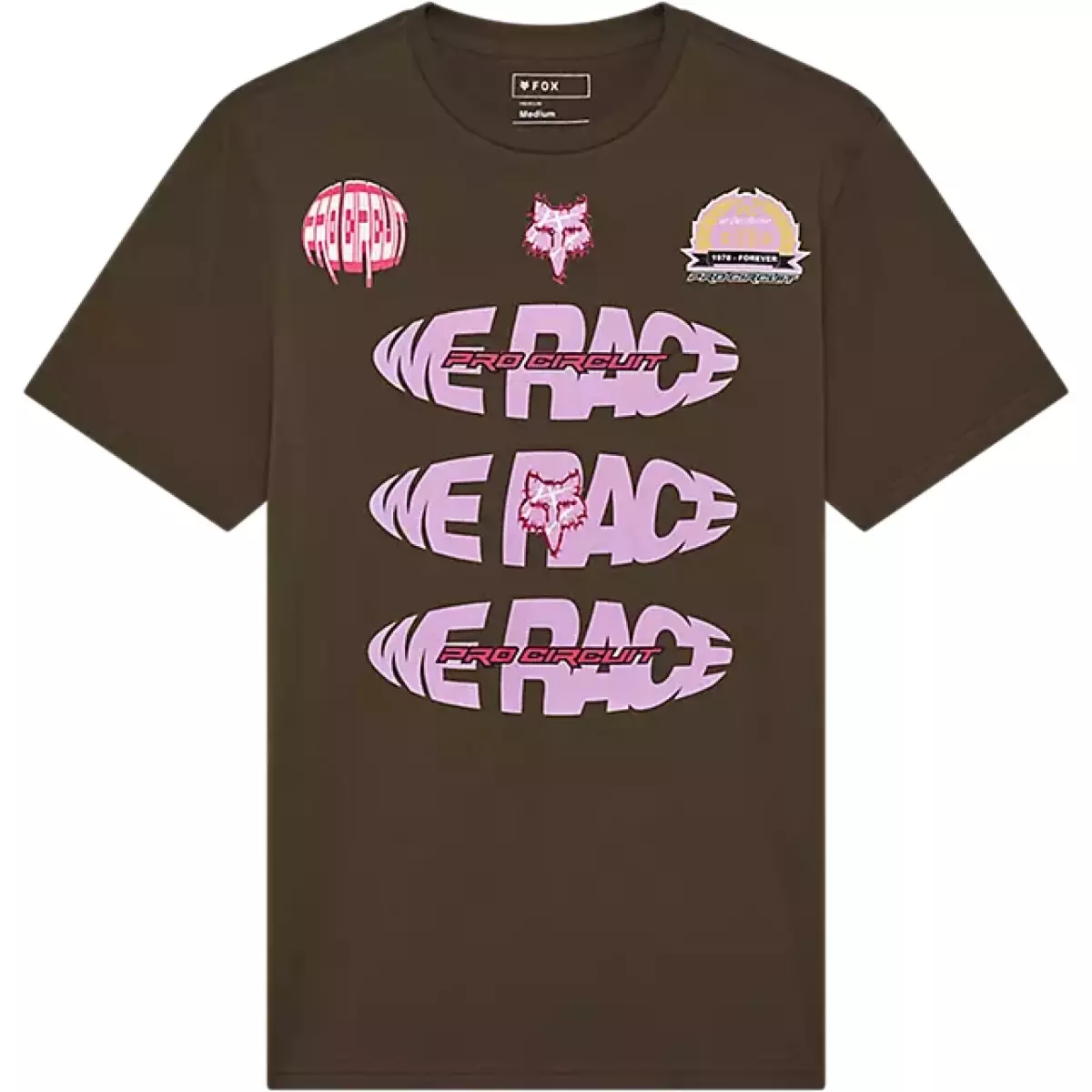 T-shirt Fox Pro Circuit Vert Militaire