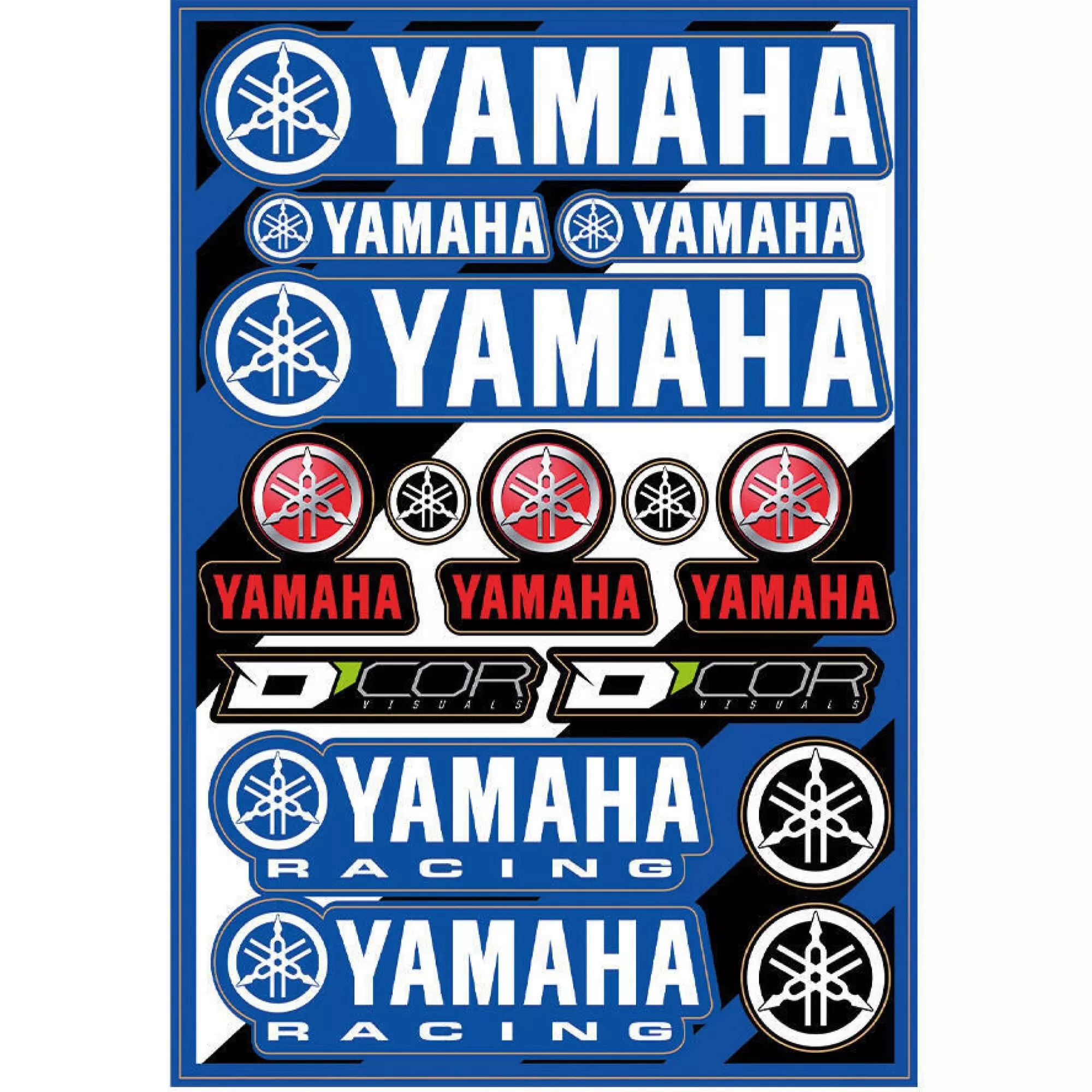 Planche D'autocollants Yamaha Prorima