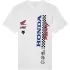 T-shirt Fox Honda Blanc