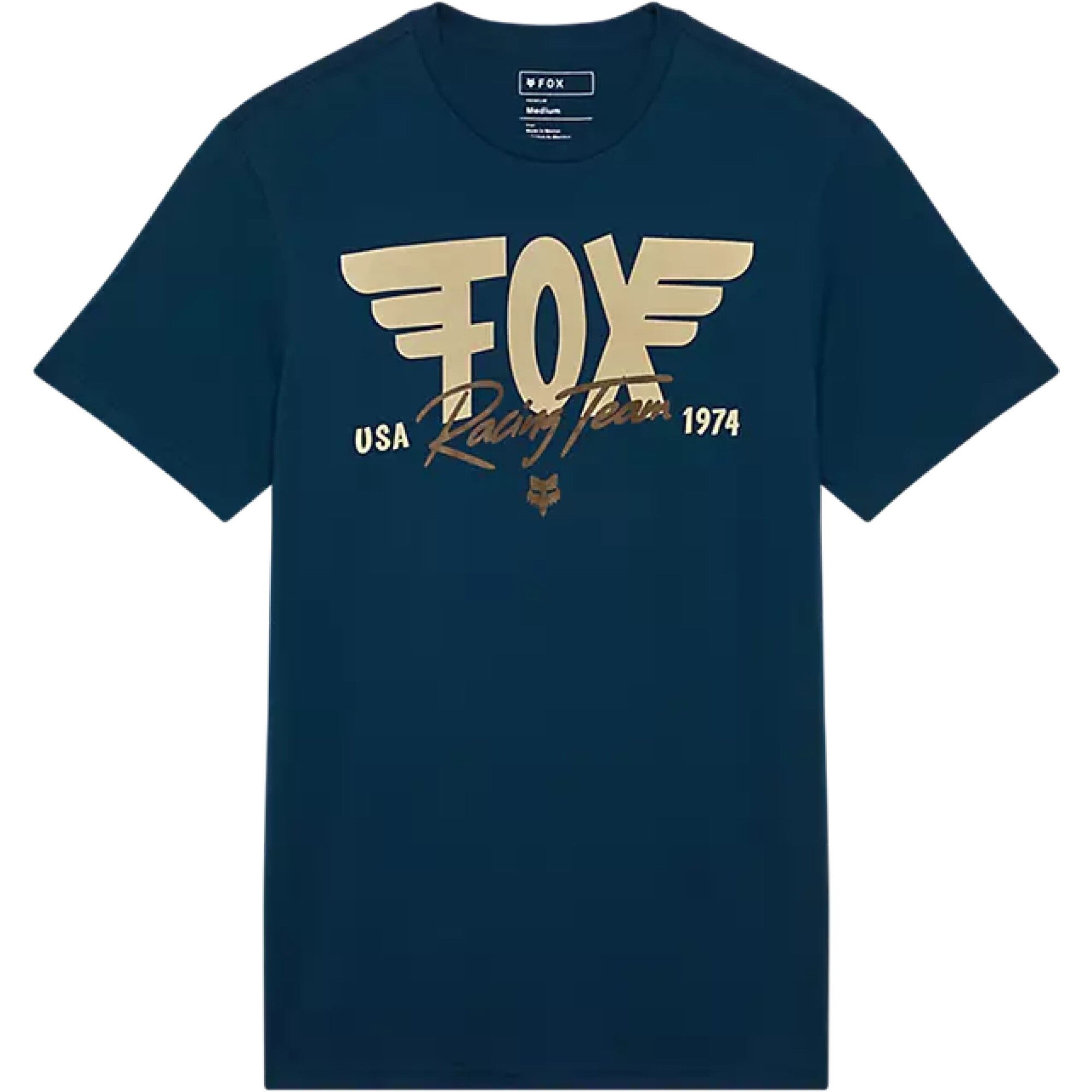 T-shirt Fox Winged Premium Bleu