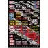 Planche D'autocollants Logo MX Cor2 Prorima