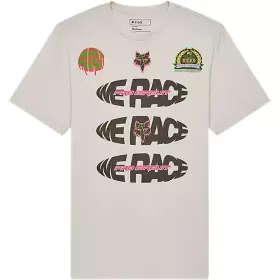 T-shirt Fox Pro Circuit Gris Clair