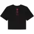 T-shirt Femme Fox X Honda Baby Noir