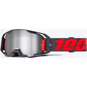 Masque Cross 100% Armatic Turo Écran Iridium Silver