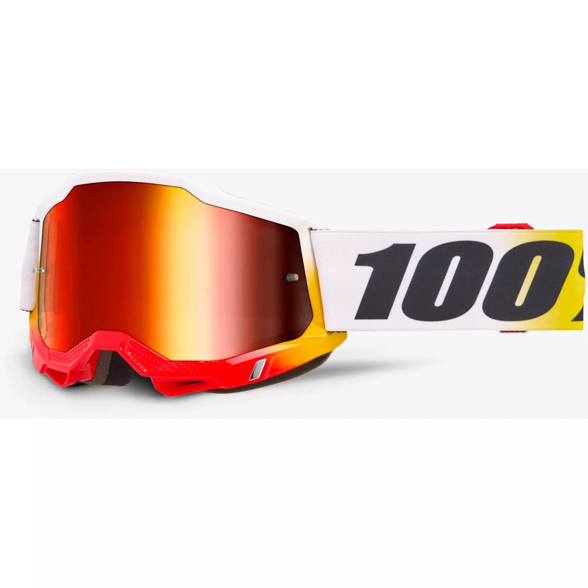 Masque Cross 100% Accuri 2 Torken Écran Iridium Rouge