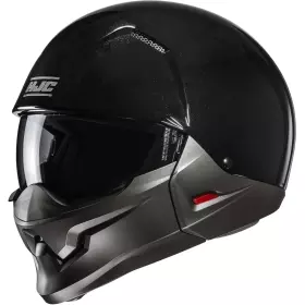 Casque HJC I20N Noir Brillant.