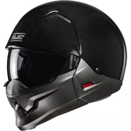 Casque HJC I20N Noir Brillant.