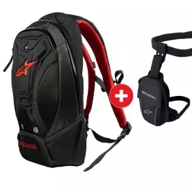 Pack Alpinestars Sac à dos 17L + Sacoche de jambe 1,5L