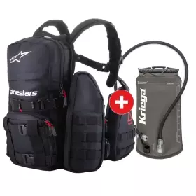 Pack Alpinestars Sac à dos 15L + Kriega Poche à eau 2L