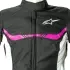 Blouson Femme Alpinestars Stella T-SPS WP Noir Blanc Fuchsia