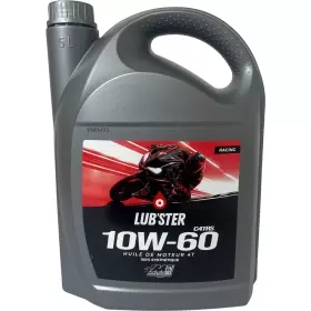 Huile Moteur 4T Lub'ster By Minerva 10W60 Racing Synthétique - 5 Litres