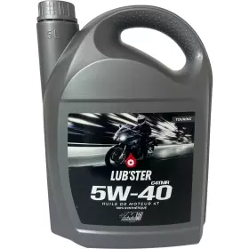 Huile Moteur 4T Lub'ster By Minerva 5W40 Synthétique - 5 Litres