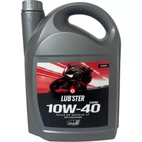 Huile Moteur 4T Lub'ster By Minerva 10W40 Sport Synthétique - 5 Litres