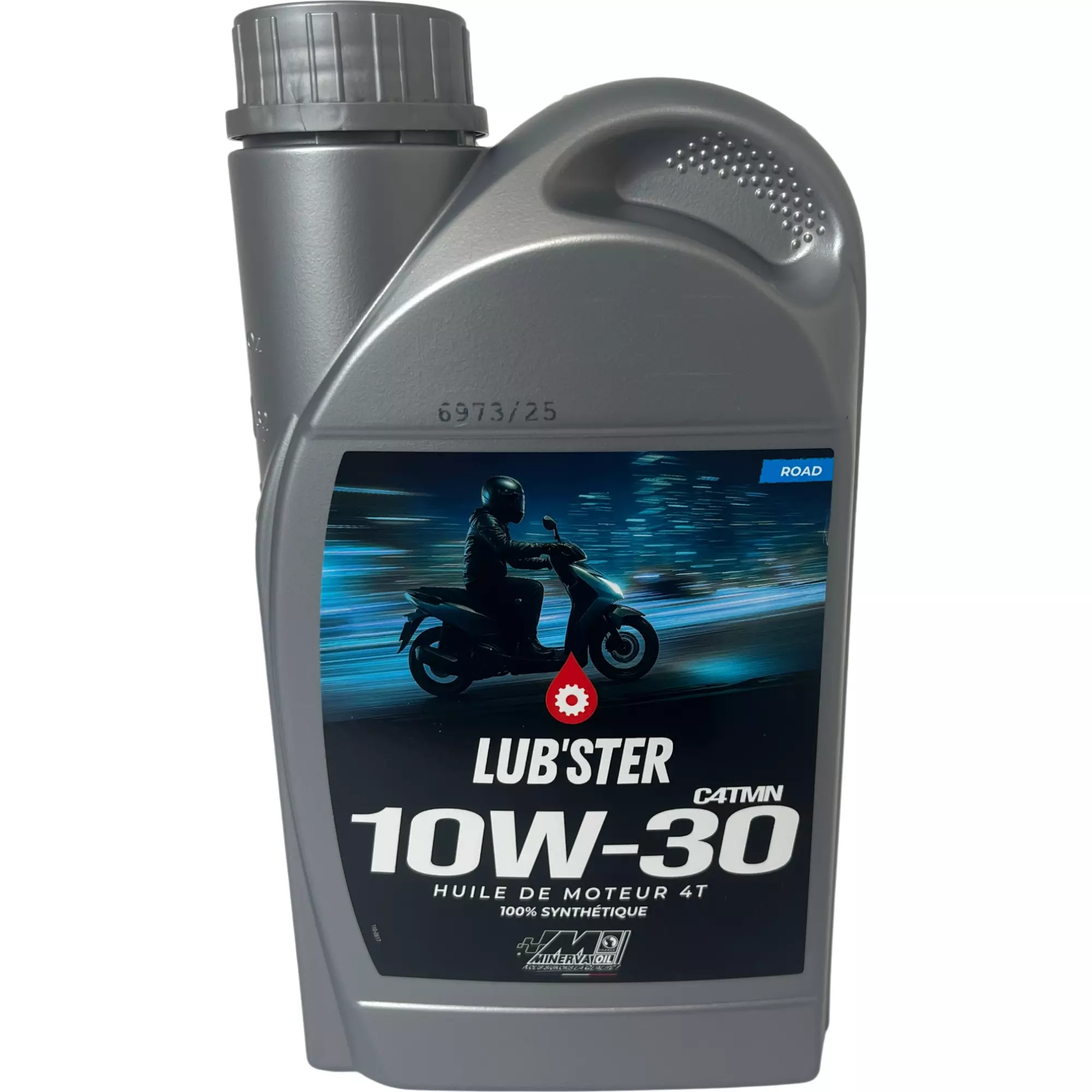 Huile Moteur 4T Lub'ster By Minerva 10W30 Synthétique - 1 Litre