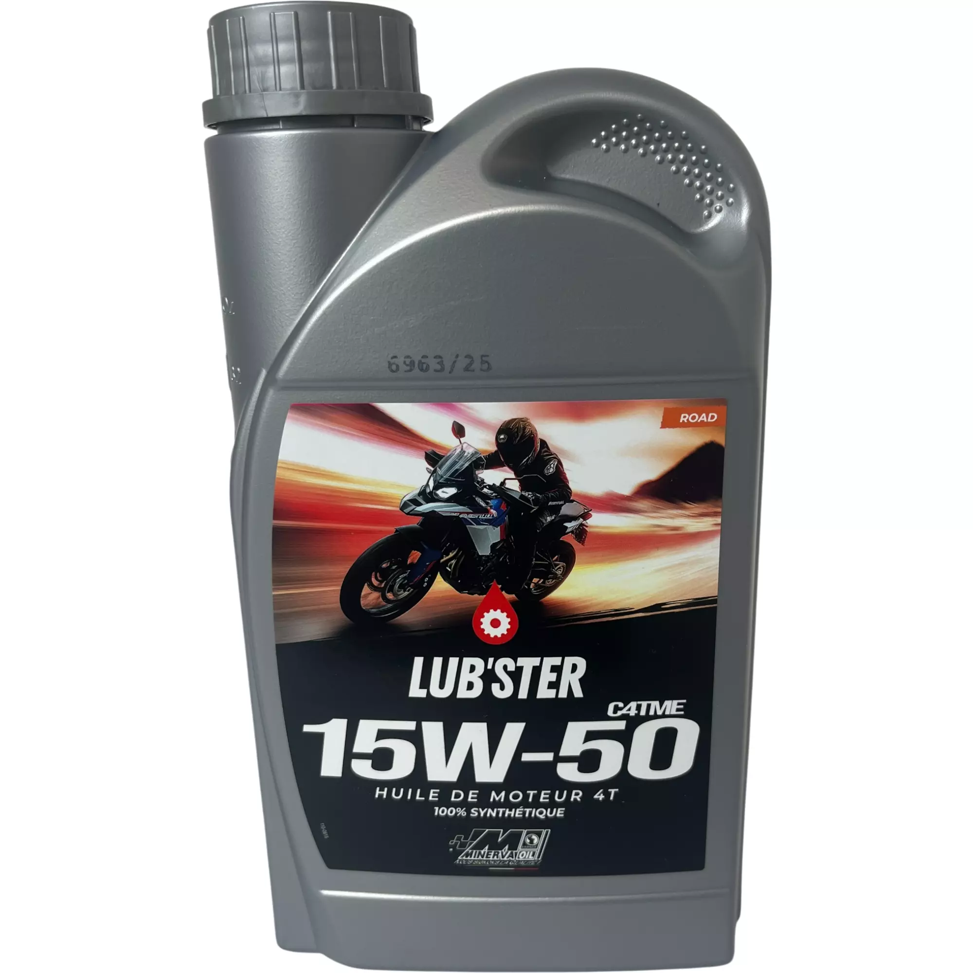 Huile Moteur 4T Lub'ster By Minerva 15W50 Synthétique - 1 Litre