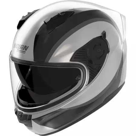 Casque Nolan N60-6 Bifase Blanc Noir