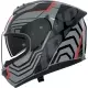 Casque Nolan N60-6 Eclettico Noir Gris Rouge