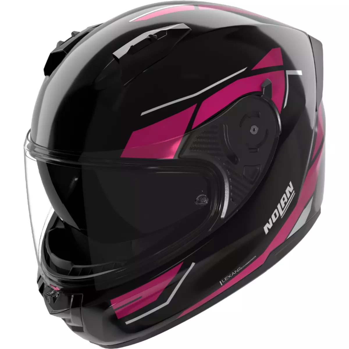 Casque Nolan N60-6 Sincrono Noir Rose