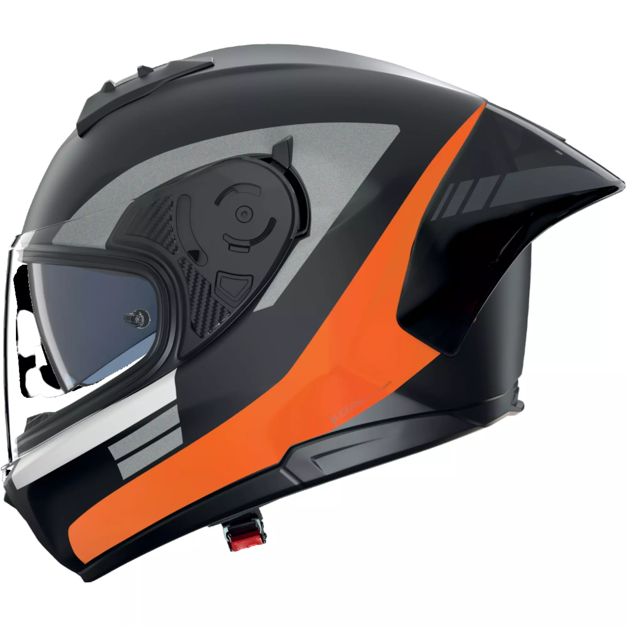 Casque Nolan N60-6 Sport Contrasto Noir Orange