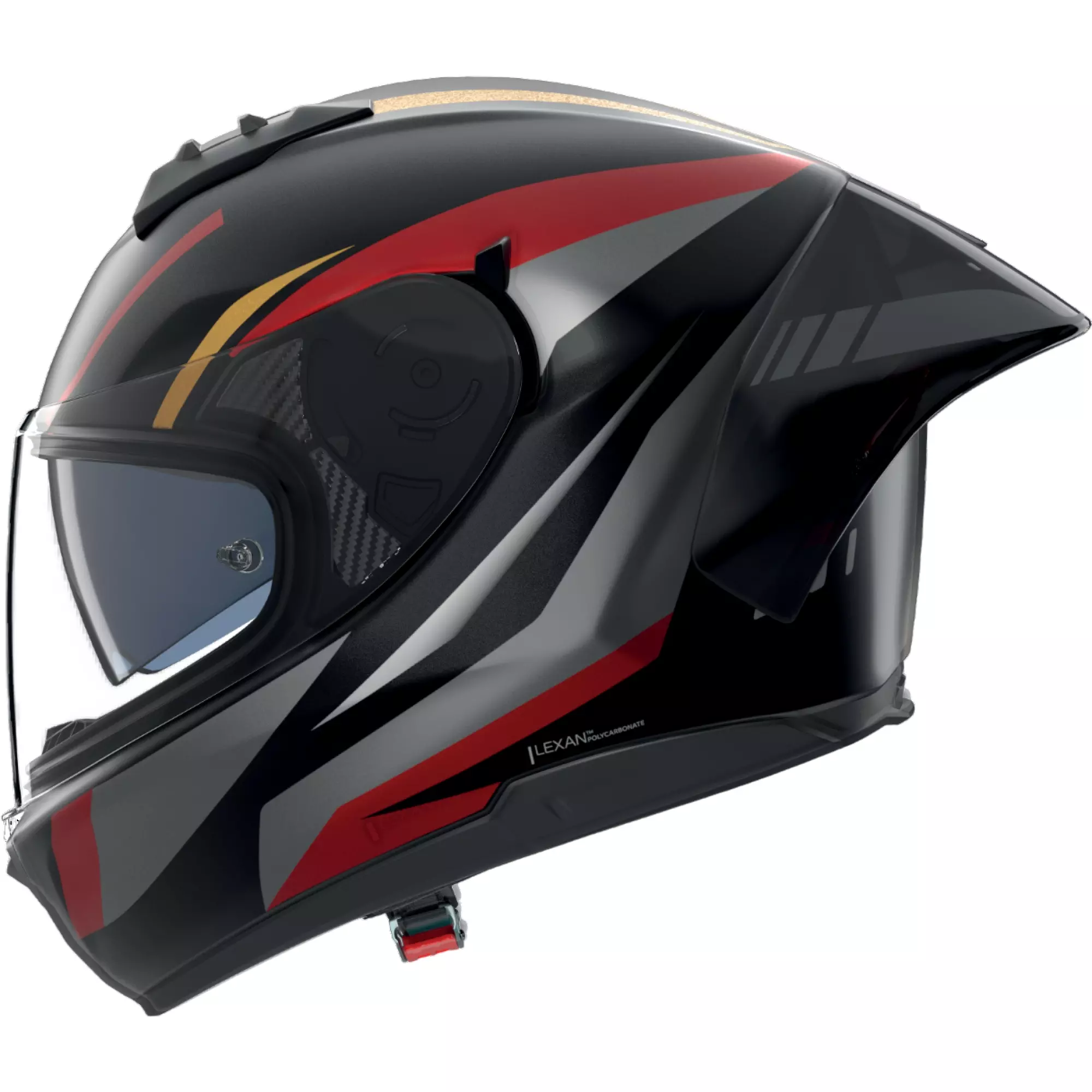 Casque Nolan N60-6 Sport Lesmo Noir Rouge Gris
