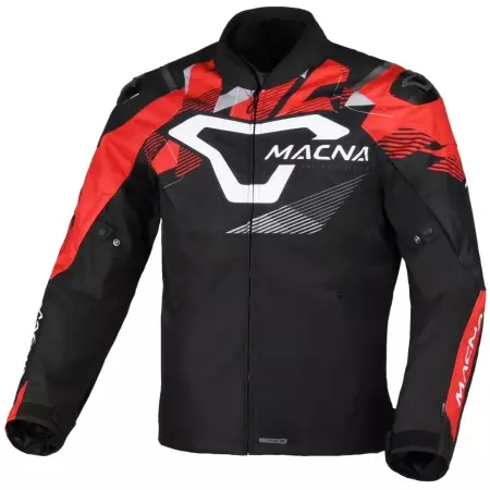 Blouson Macna Admyre Noir Rouge