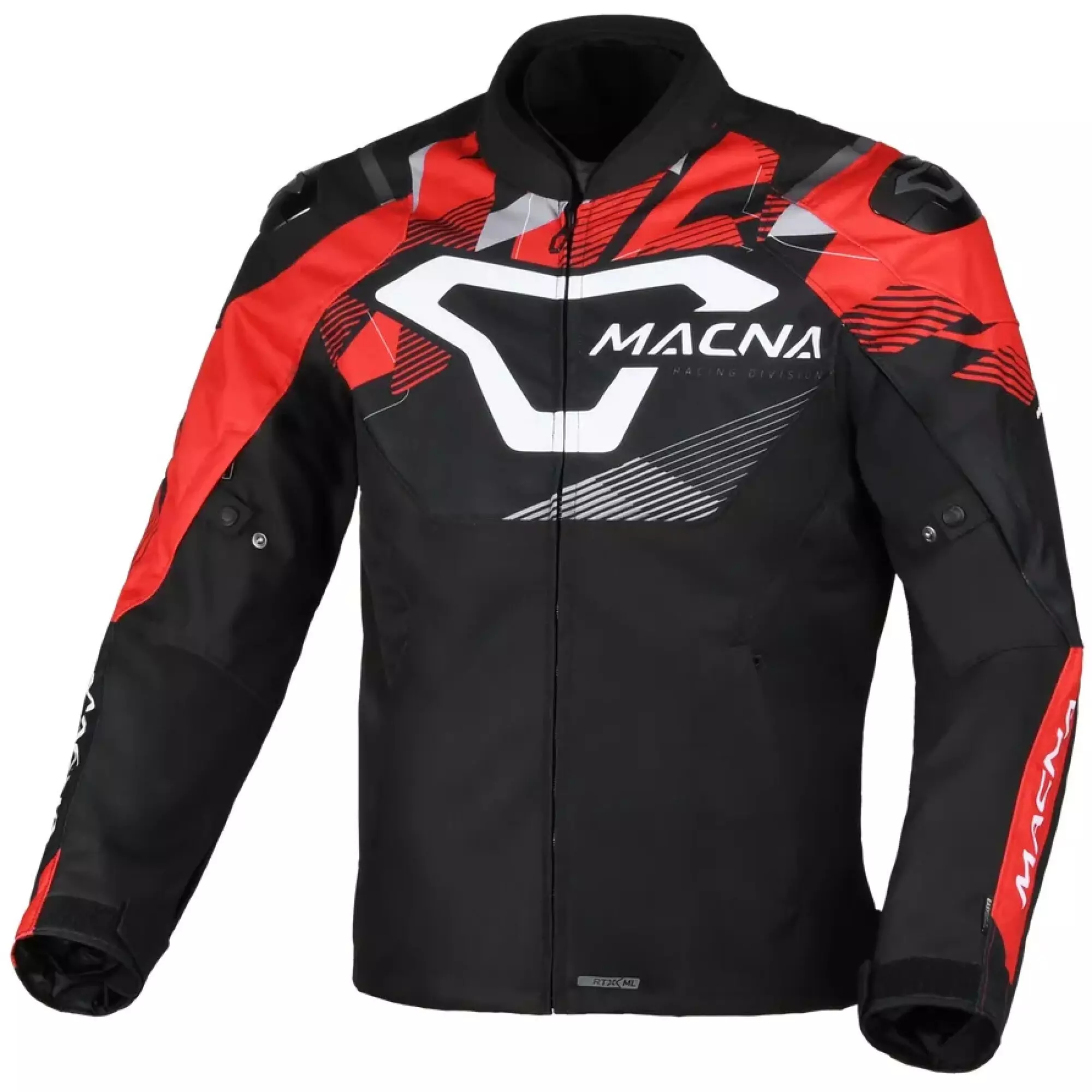 Blouson Macna Admyre Noir Rouge