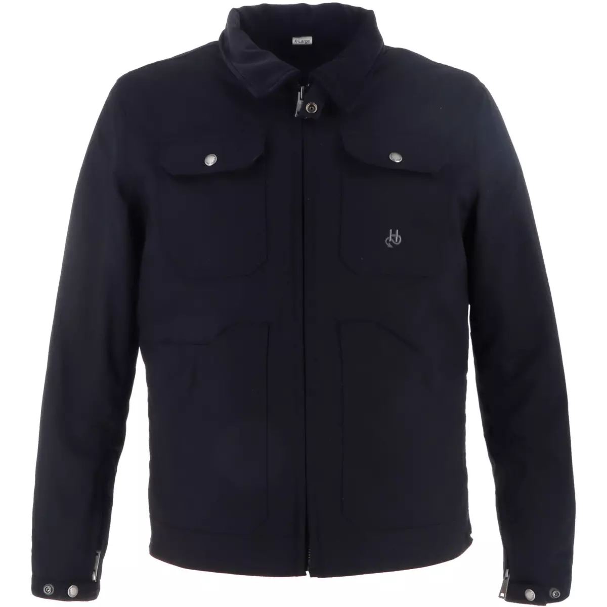 Blouson Helstons Oregon Canvas Noir