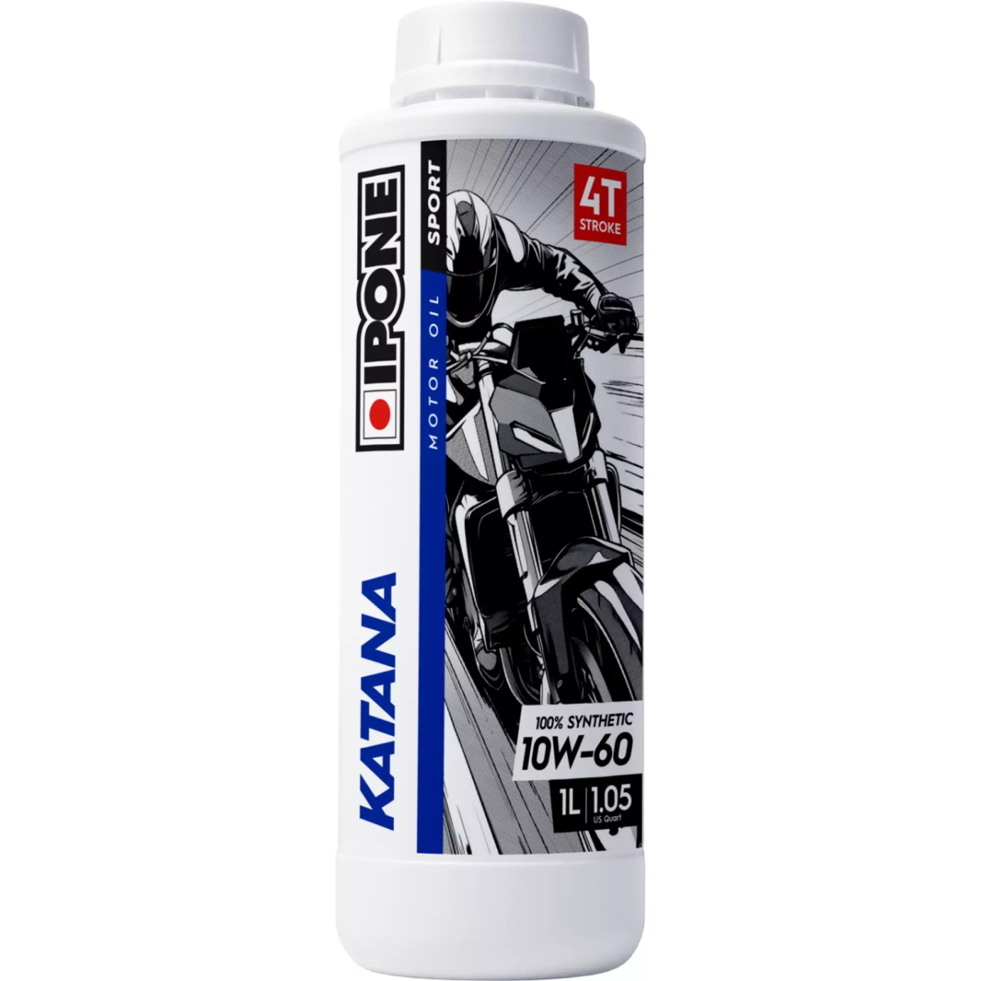Huile Moteur Ipone Katana Sport 4T 10W60 - 1 Litre