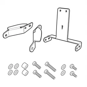 Kit Fixation Dosseret Shad Honda Forza 125/300/350 / ADV350