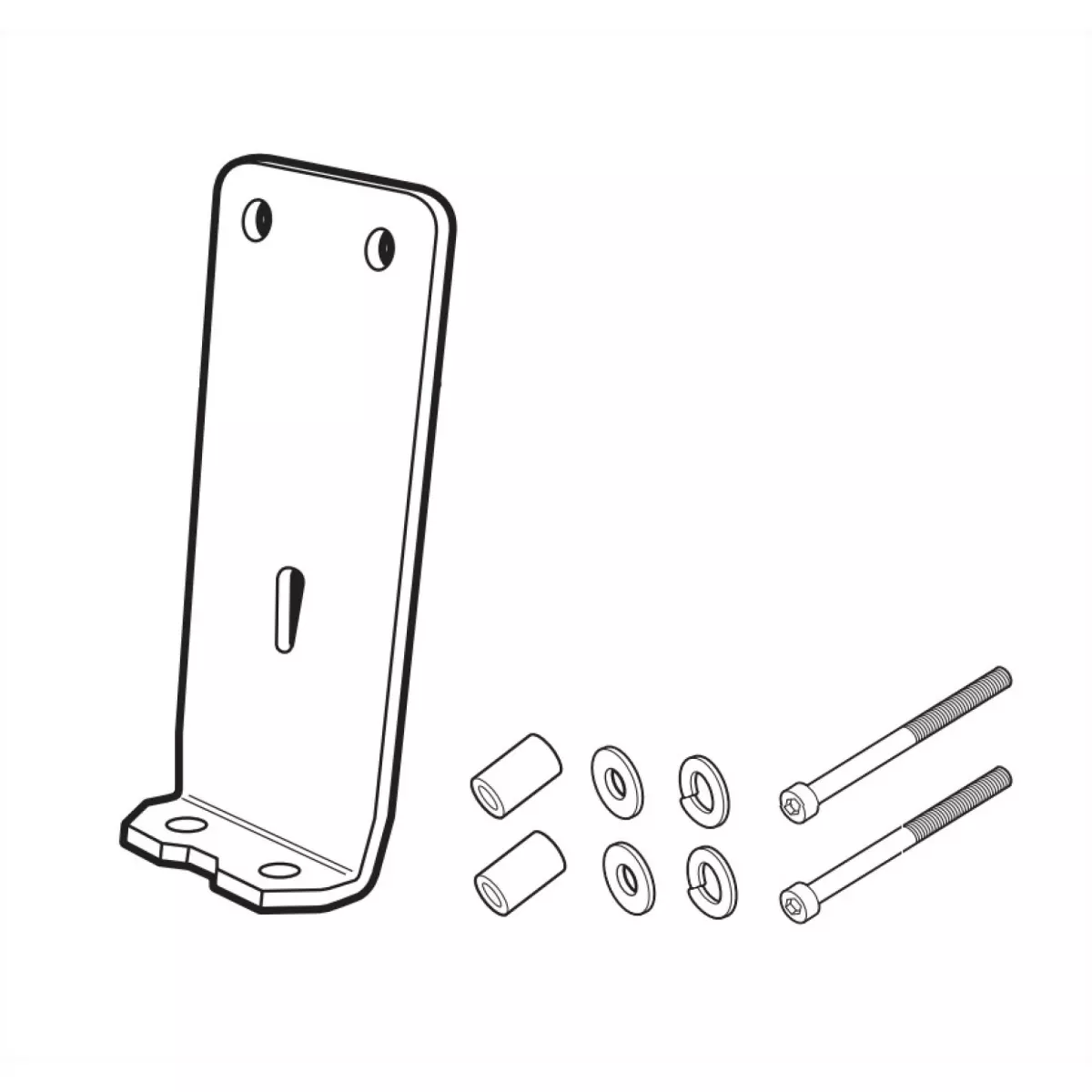 Kit Fixation Dosseret Shad Kymco AK 550 Premium