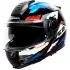 Casque Schuberth E2 Trail Bleu Blanc Noir