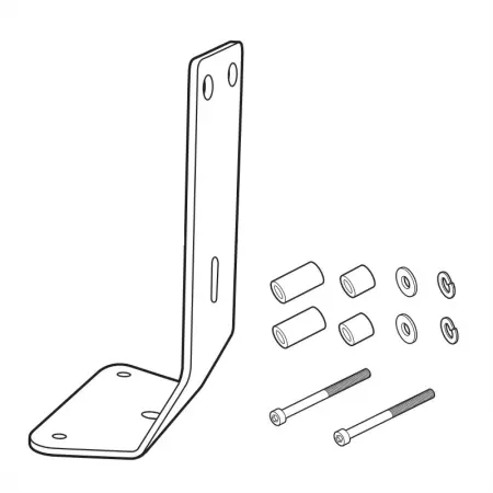 Kit Fixation Dosseret Shad Piaggio MP3 Sport 400 / Exclusive 530