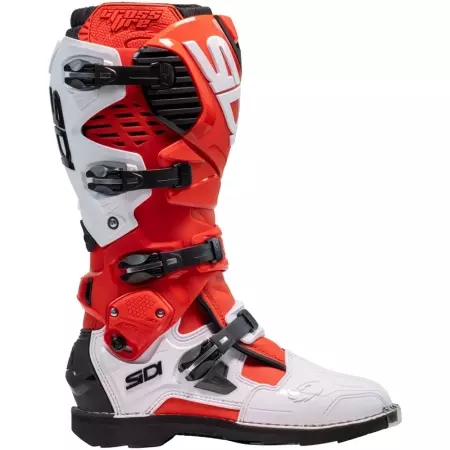 Bottes Cross Sidi Crossfire 3 SRS Rouge Blanc