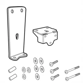 Kit Fixation Dosseret Shad Yamaha XMax 125/300/400 / Tricity 300