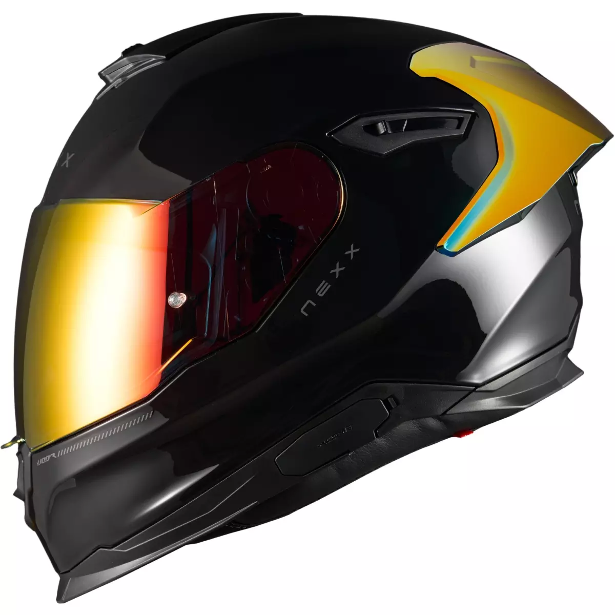 Casque Nexx Y.100R Subsonic Noir Rouge
