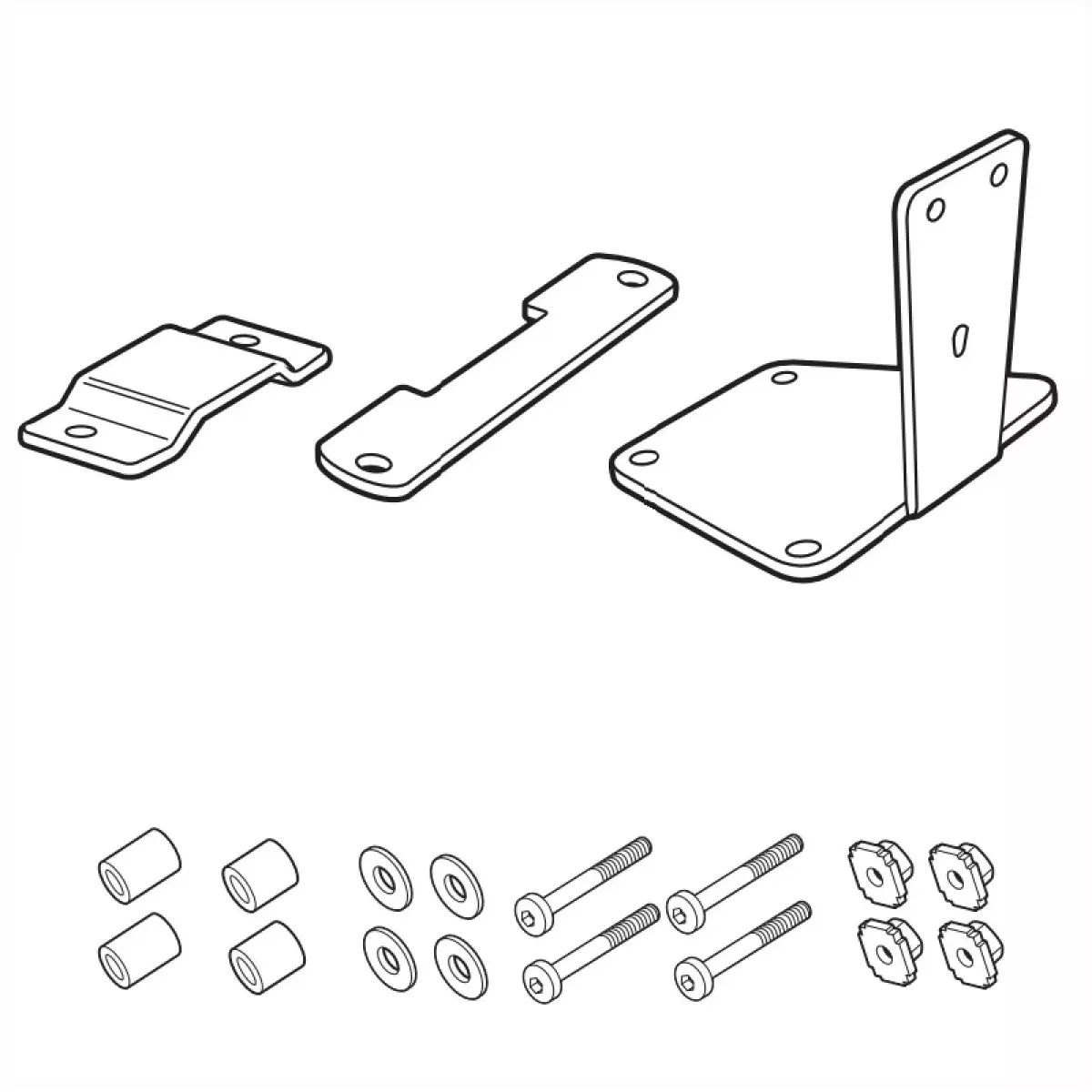 Kit Fixation Dosseret Shad Piaggio Beverly /S 300/400