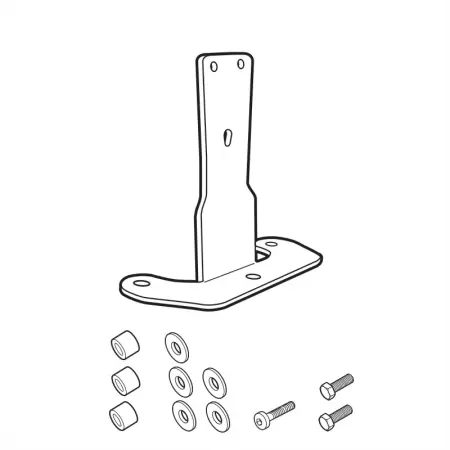 Kit Fixation Dosseret Shad SYM Maxsym 400