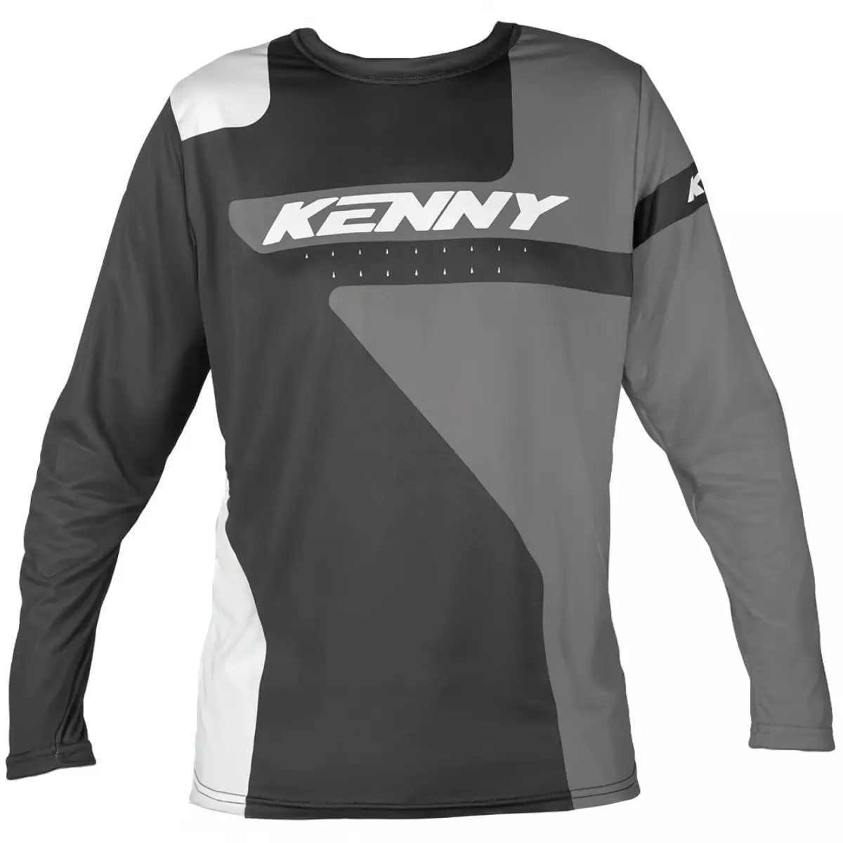 Maillot Cross Enfant Kenny Raptor Gris Noir